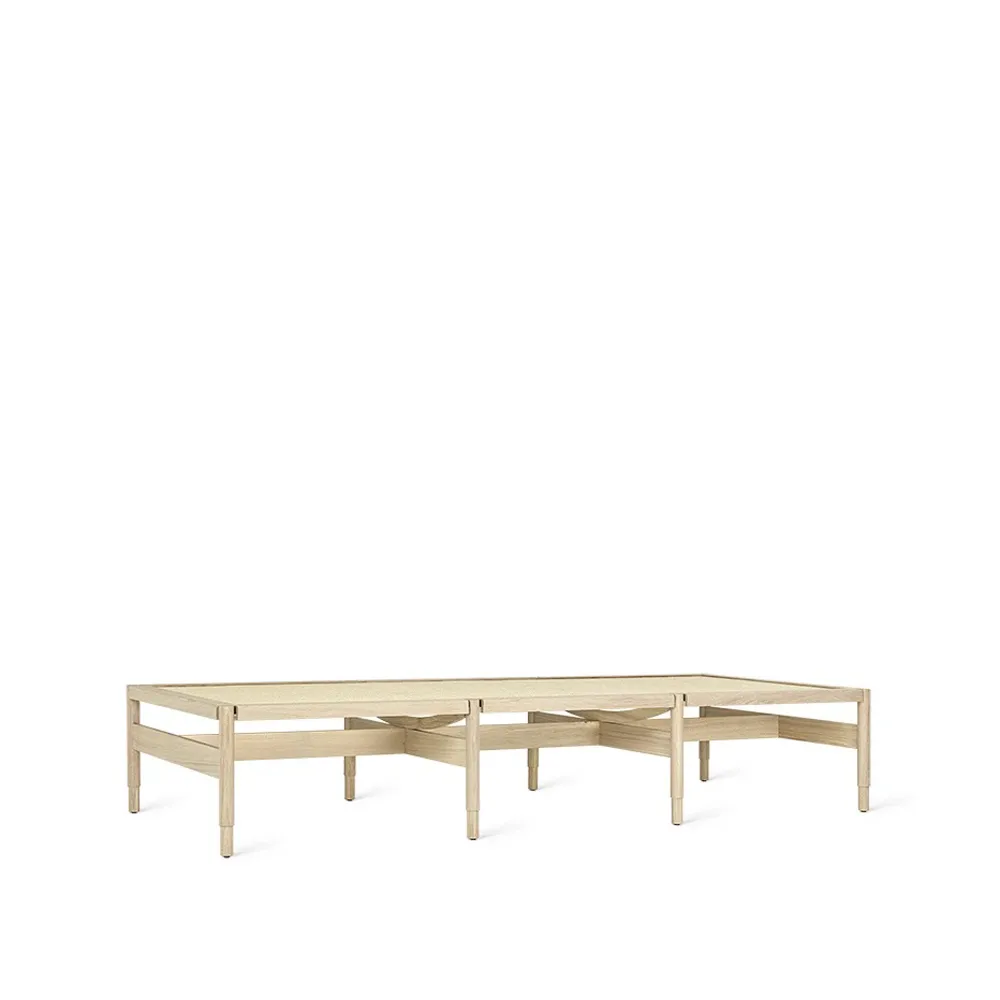 Winston logeerbed, eikenhout matte lak Mater