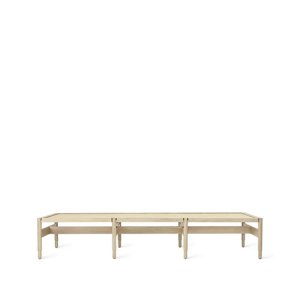 Winston logeerbed, eikenhout matte lak Mater