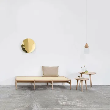 Winston logeerbed - eikenhout matte lak - Mater