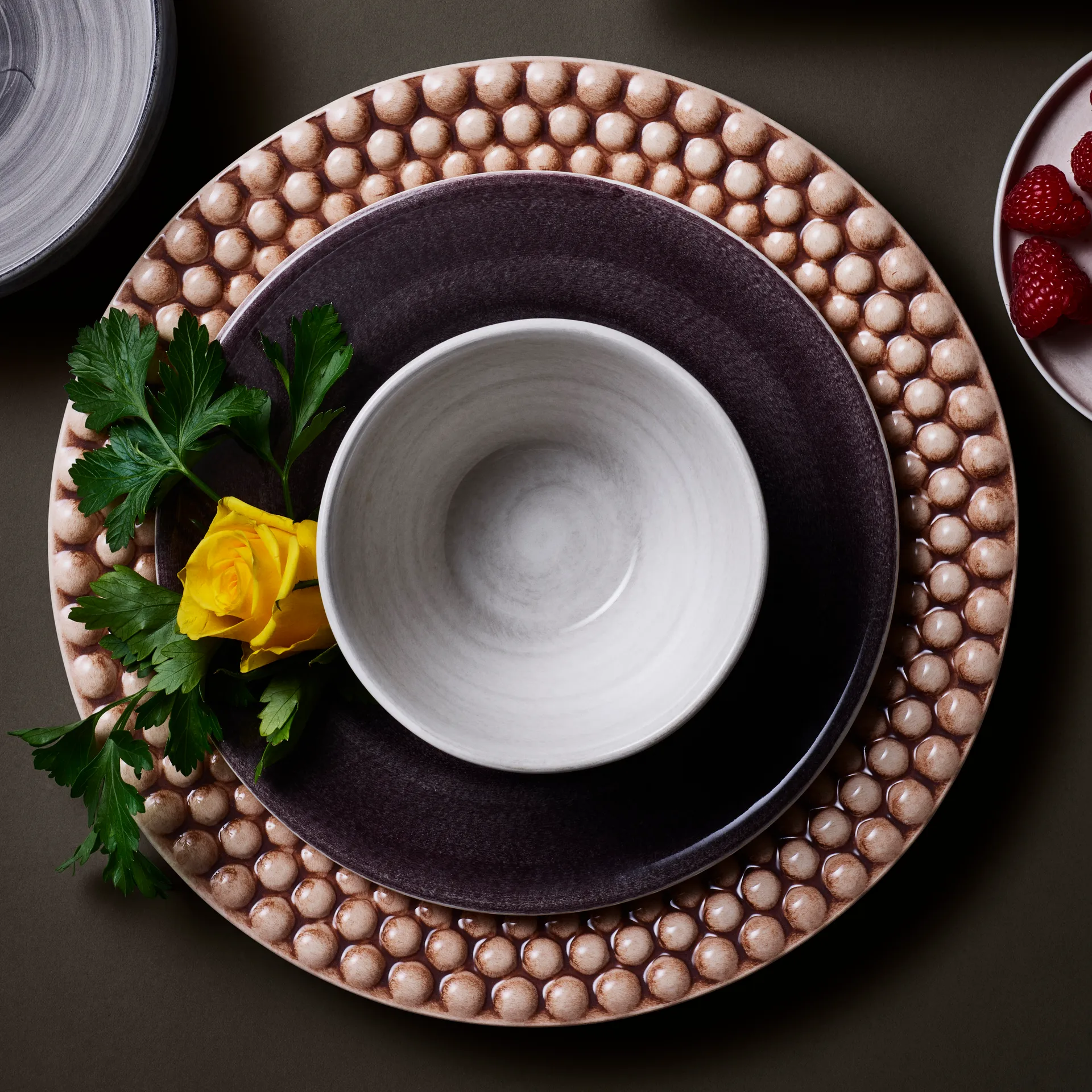 Basic bord, 21 cm, Cinnamon Mateus