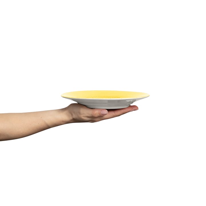 Basic bord, 21 cm, Geel Mateus