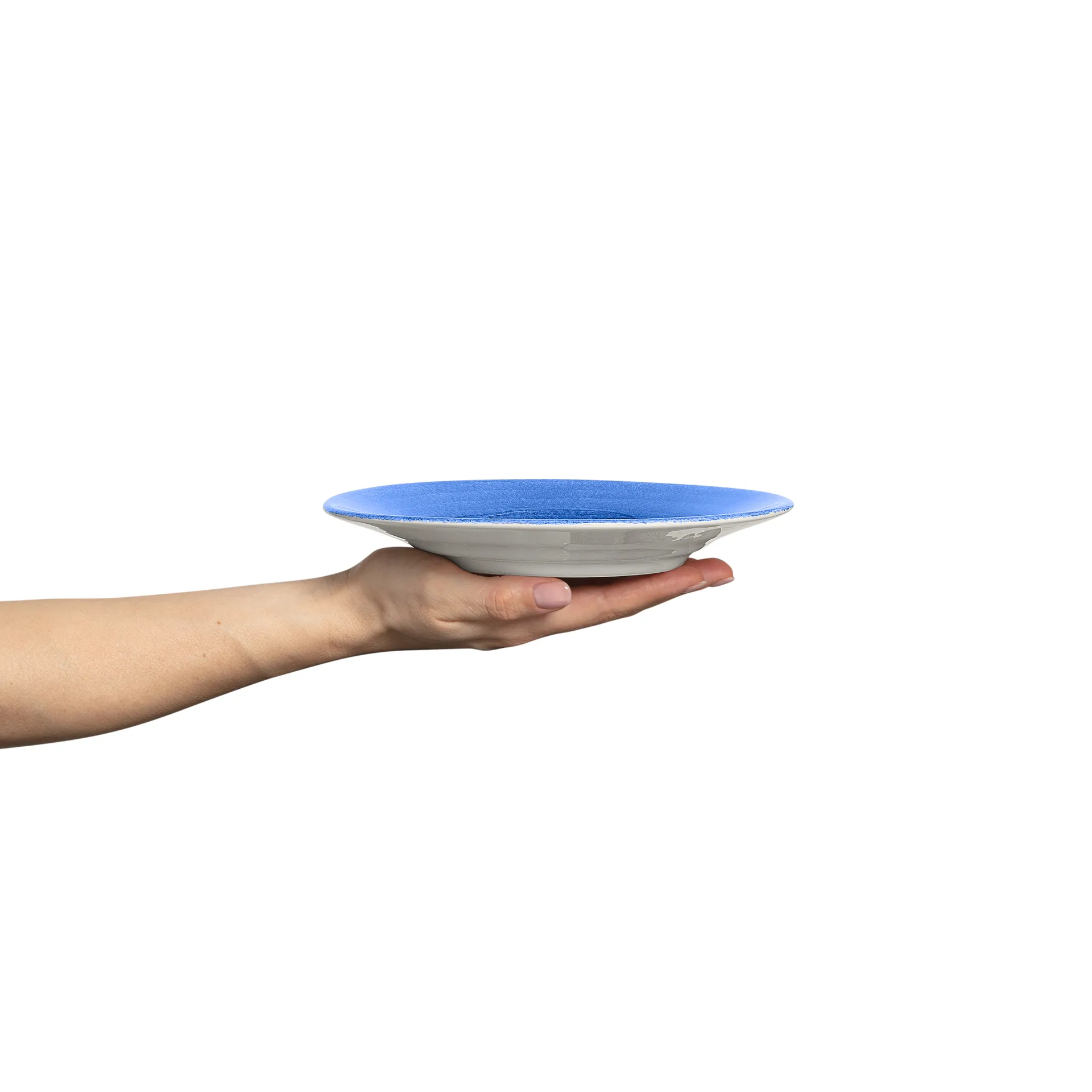 Basic bord, 21 cm, Lichtblauw Mateus