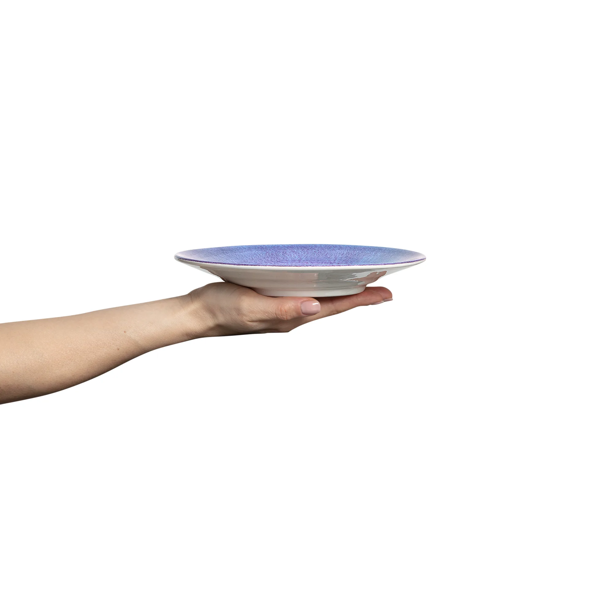 Basic bord, 21 cm, Viool Mateus