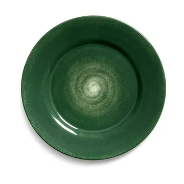 Basic bord 25 cm - Forest green - Mateus