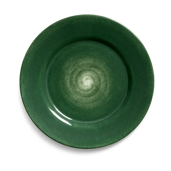 Basic bord 25 cm - Forest green - Mateus