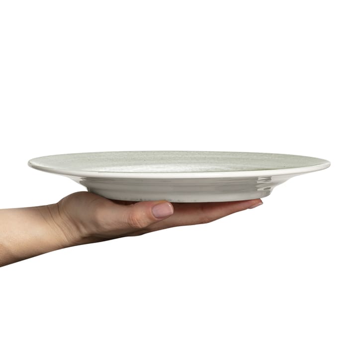 Basic bord 25 cm, Grijs Mateus