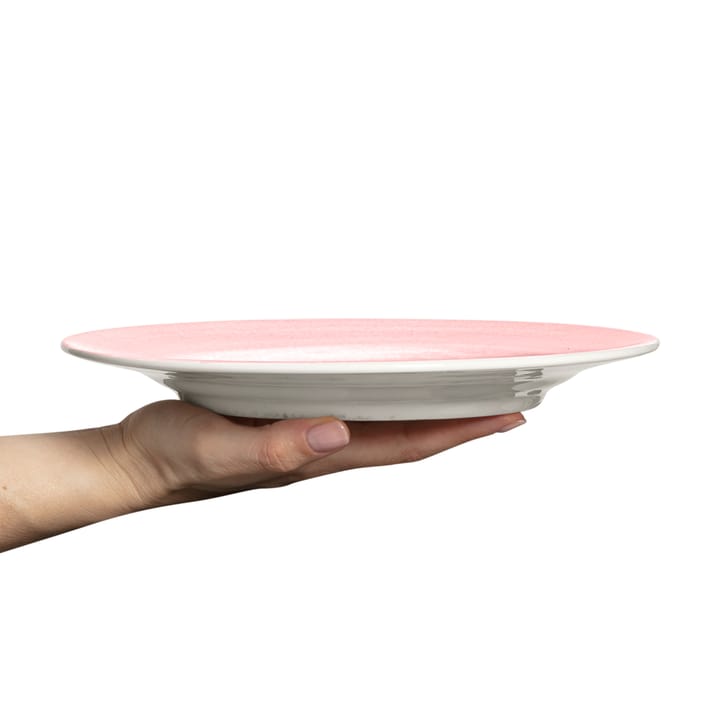 Basic bord 25 cm, lichtroze Mateus