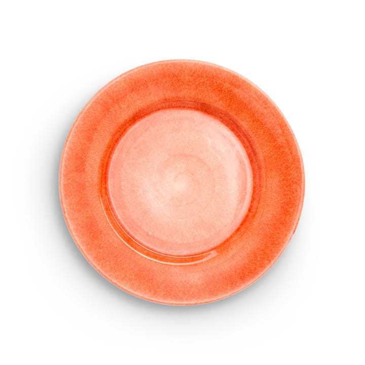 Basic bord 25 cm - Oranje - Mateus