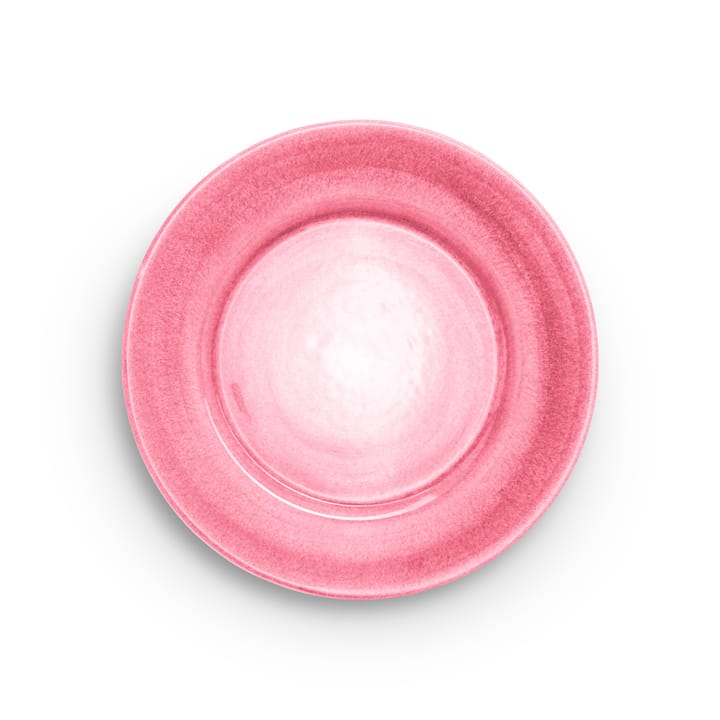 Basic bord 25 cm - Roze - Mateus