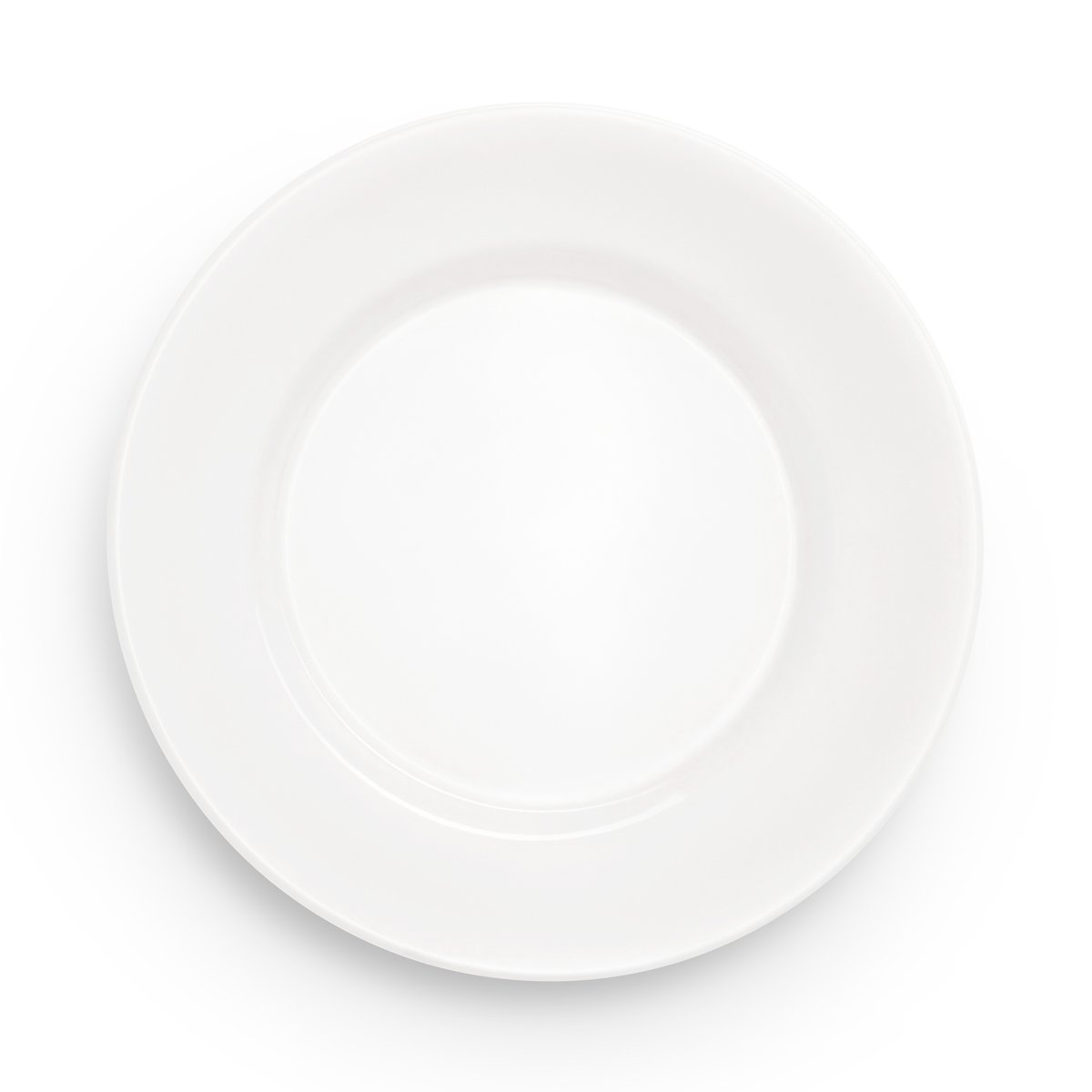 Mateus Basic bord 25 cm Wit | Scandinavisch Interieur | Dinerborden | Wit