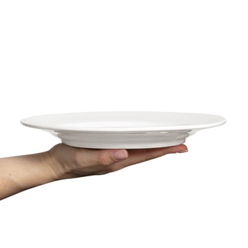 Basic bord 25 cm - Wit - Mateus