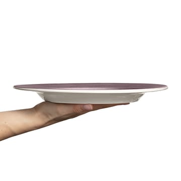 Basic bord, 28 cm - Donkerpaars - Mateus