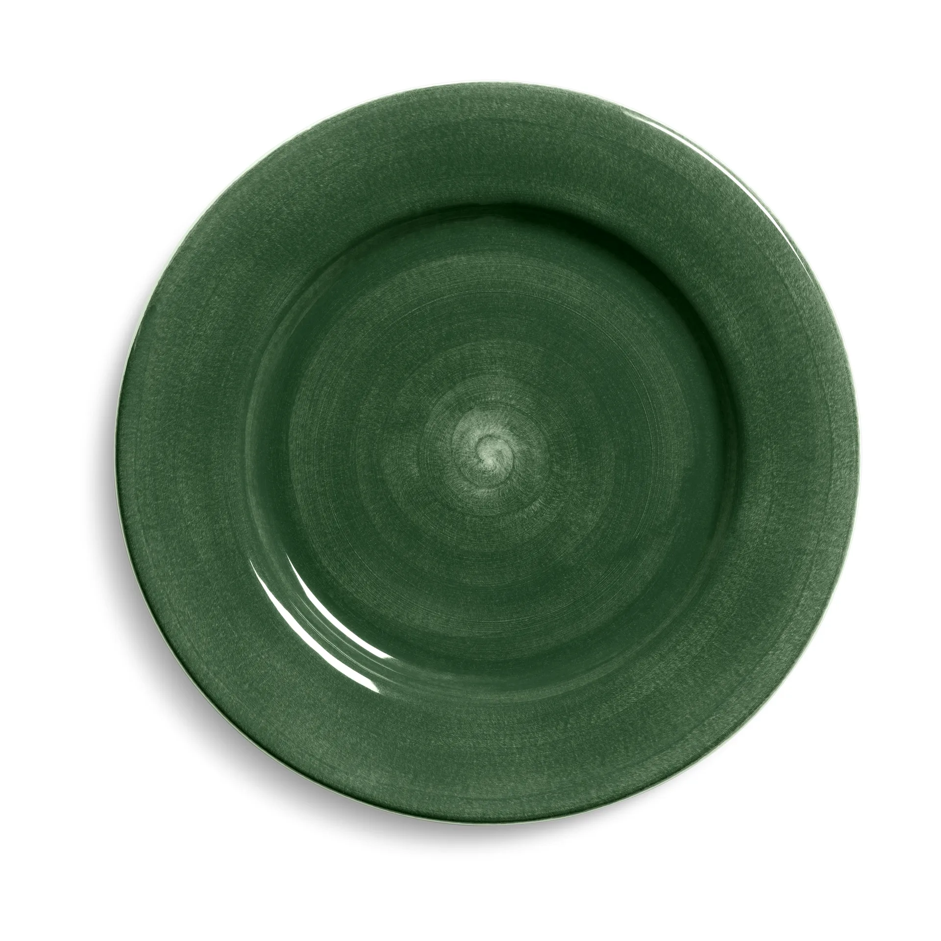 Basic bord, 28 cm, Forest green Mateus