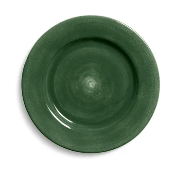Basic bord, 28 cm - Forest green - Mateus