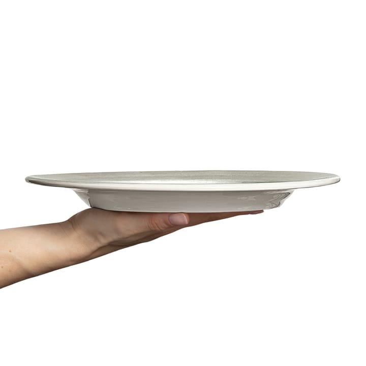 Basic bord, 28 cm, Grijs Mateus