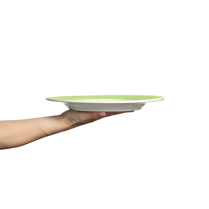 Basic bord, 28 cm, Groen Mateus
