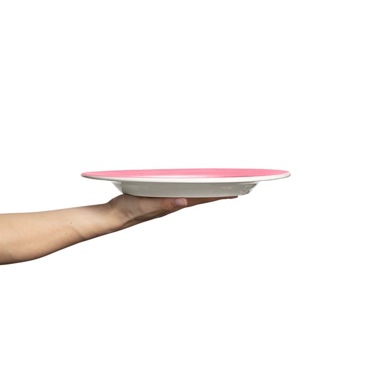 Basic bord, 28 cm, Roze Mateus