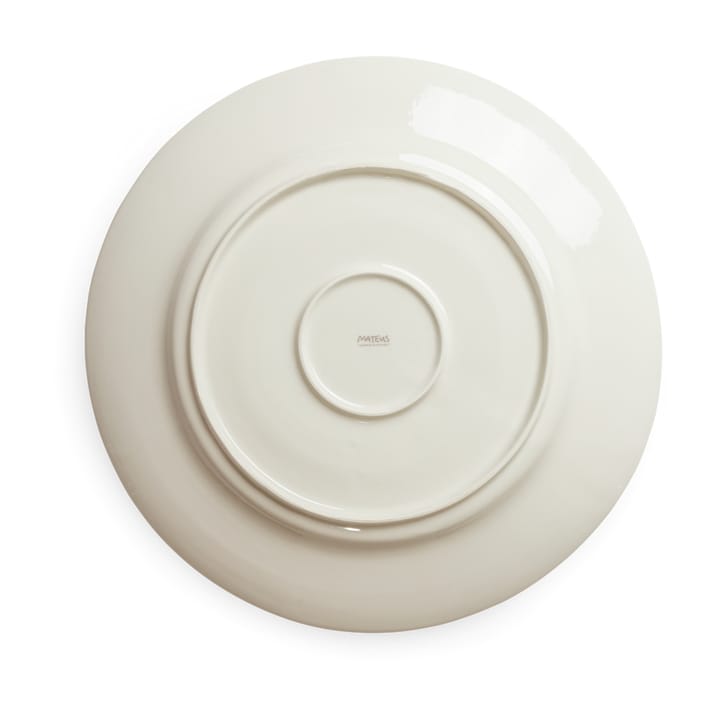 Basic kerstschotel Ø37,5 cm, Wit-multi Mateus