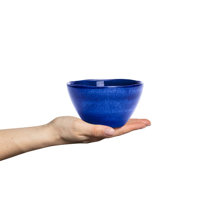 Basic organic kom, 12 cm - Blauw - Mateus