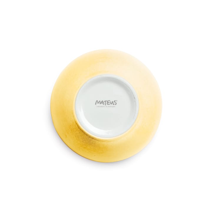 Basic organic kom, 12 cm, Geel Mateus