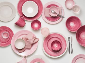 Basic organic kom, 12 cm - Roze - Mateus