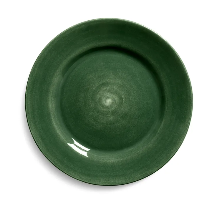 Basic serveerschaal Ø41 cm - Forest green - Mateus