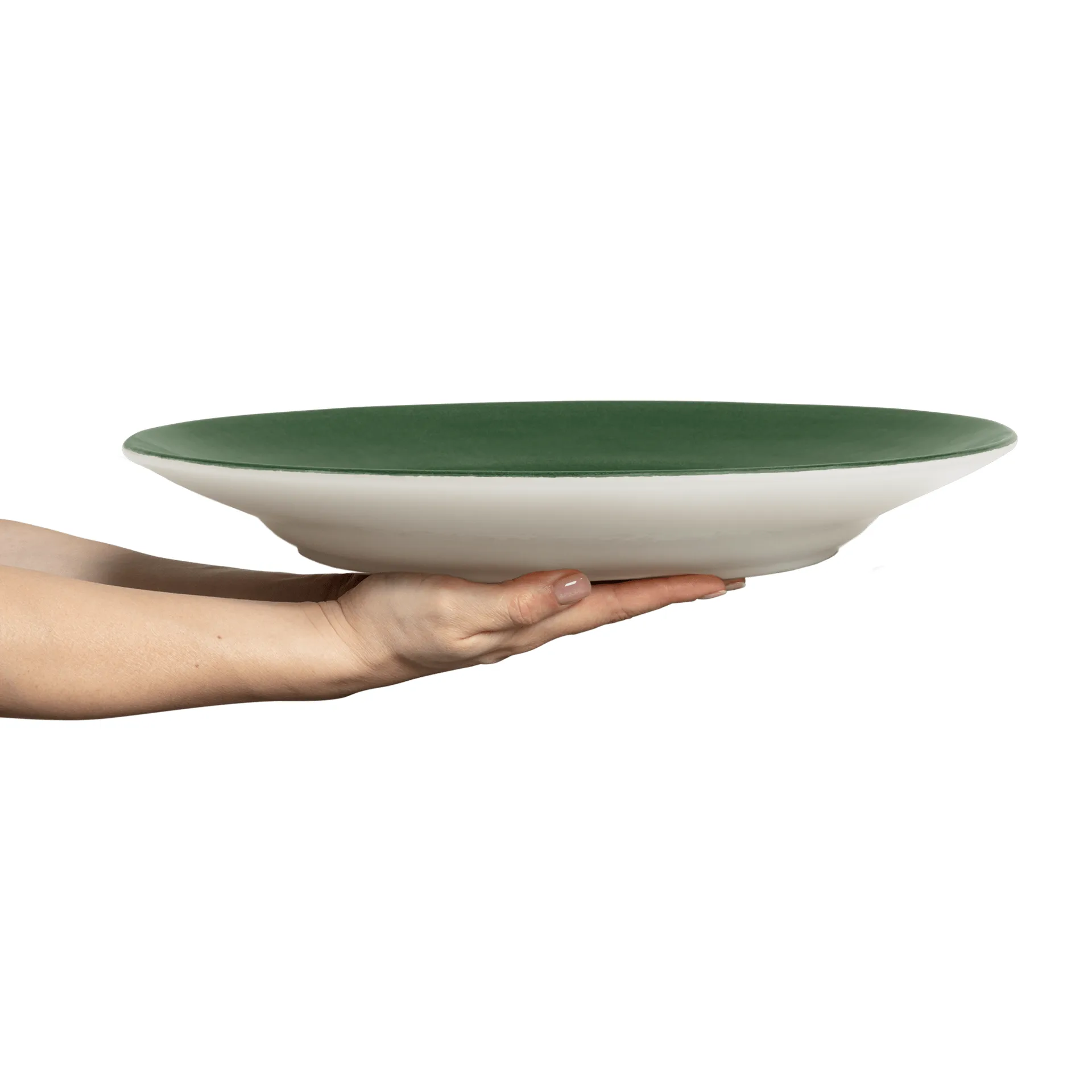 Basic serveerschaal Ø41 cm, Forest green Mateus