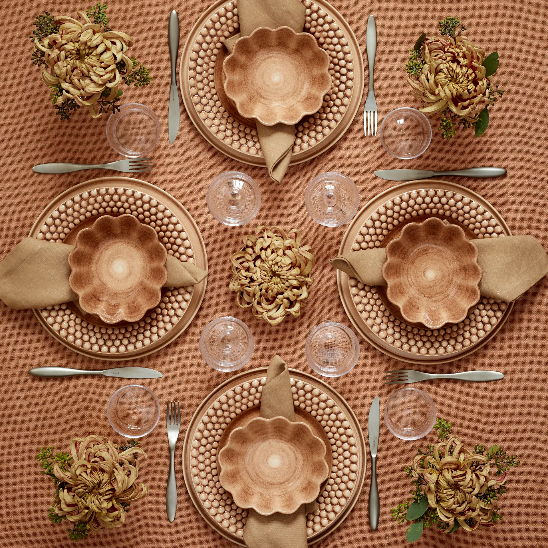 Bubbles bord, 28 cm, Cinnamon Mateus