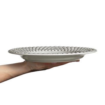Bubbles bord, 28 cm - Grijs - Mateus