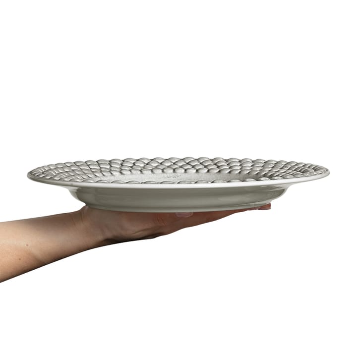 Bubbles bord, 28 cm, Grijs Mateus