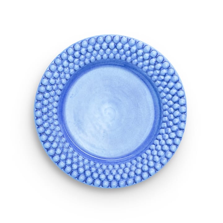 Bubbles bord, 28 cm - Lichtblauw - Mateus