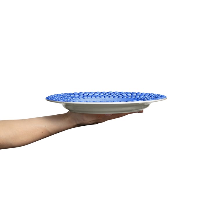 Bubbles bord, 28 cm, Lichtblauw Mateus
