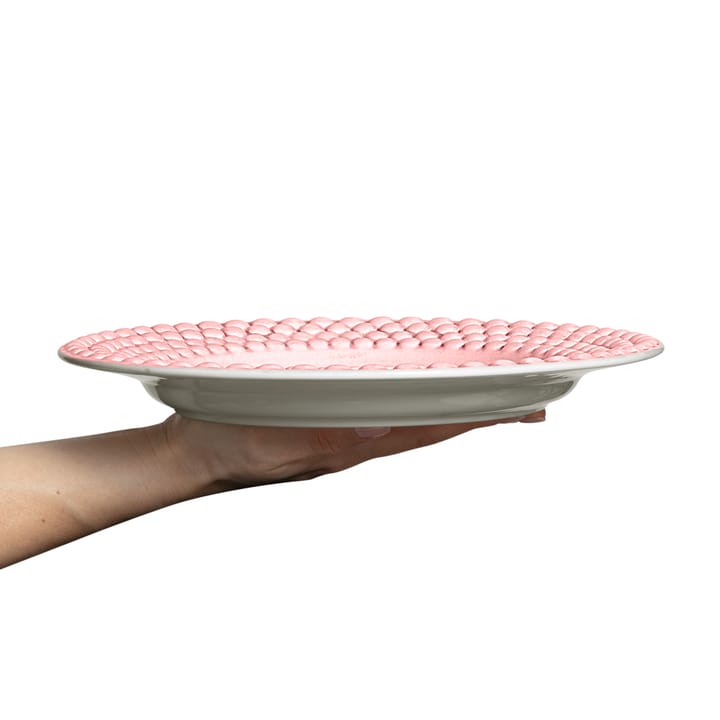 Bubbles bord, 28 cm, lichtroze Mateus