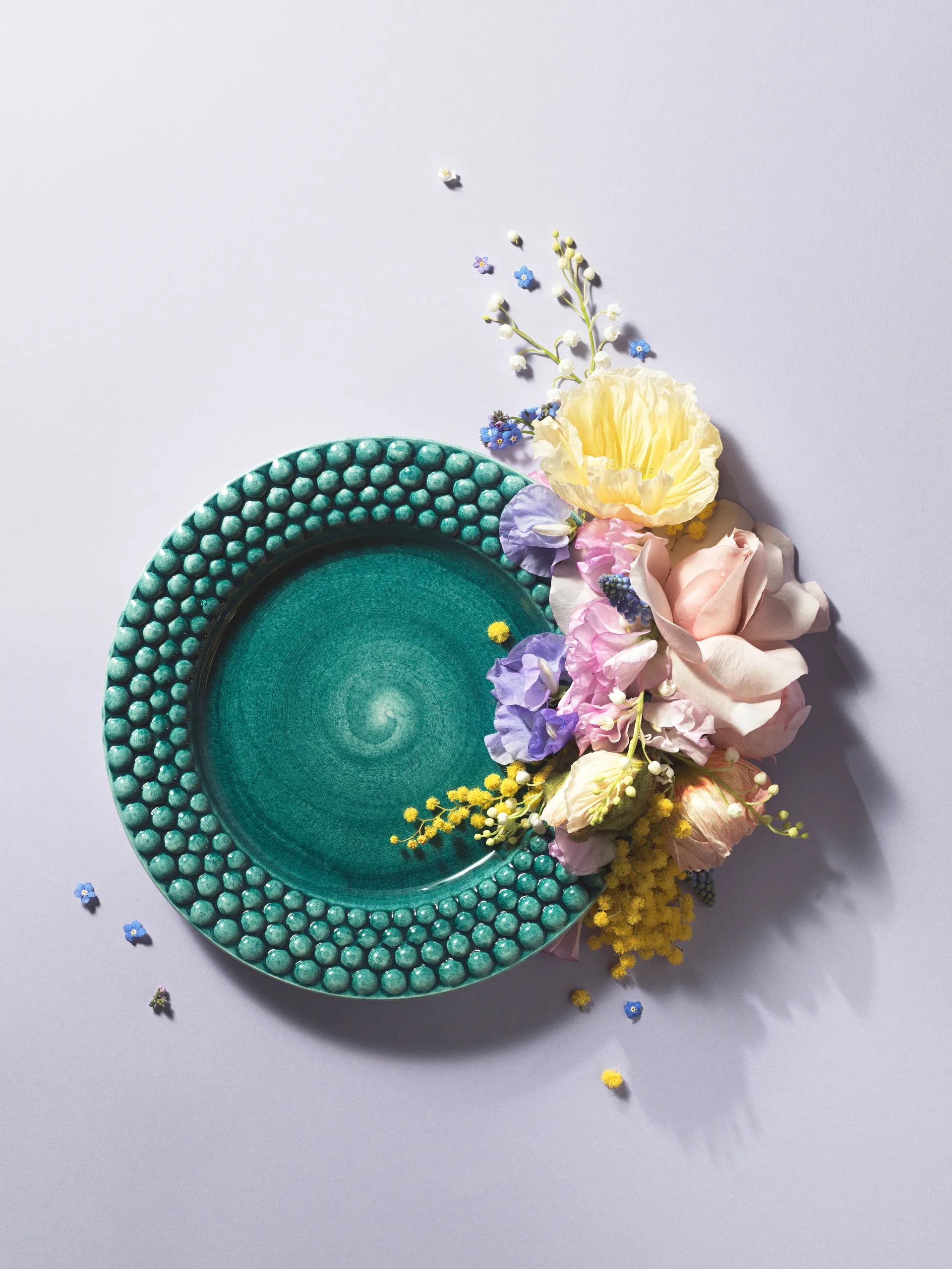 Bubbles bord, 28 cm, Oceaan Mateus