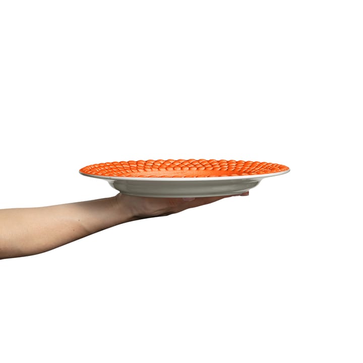 Bubbles bord, 28 cm, Oranje Mateus