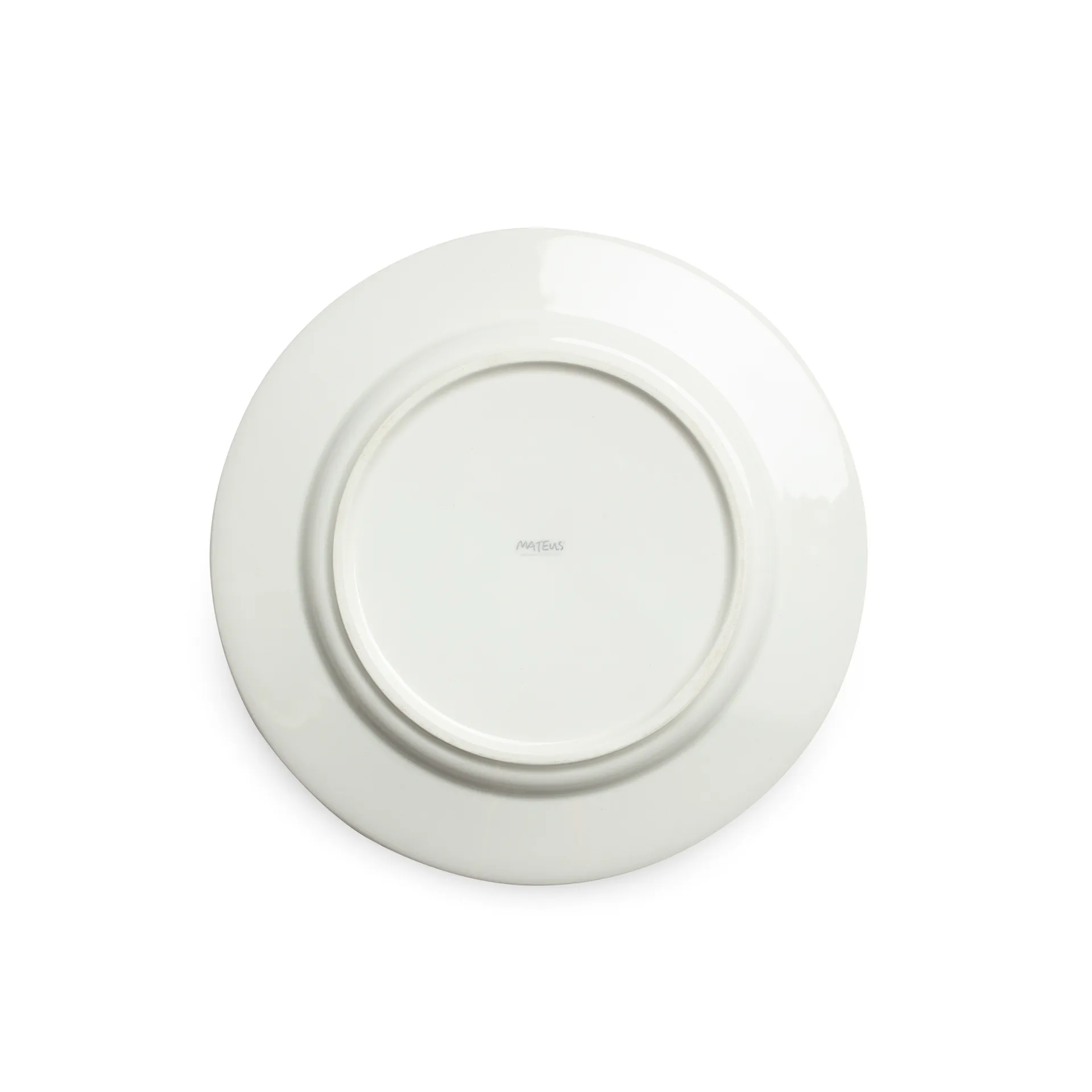 Bubbles bord, 28 cm, Oranje Mateus