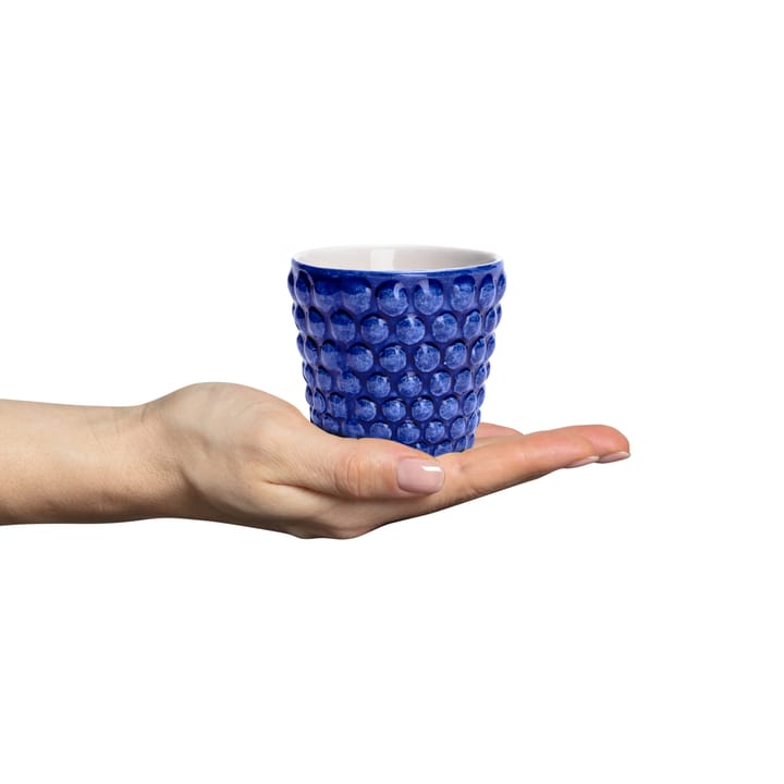 Bubbles espressokopje, 10 cl, Blauw Mateus