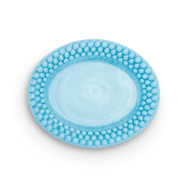 Bubbles ovaal bord, 20 cm - Turquoise
 - Mateus