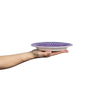 Bubbles ovaal bord, 20 cm - Viool - Mateus