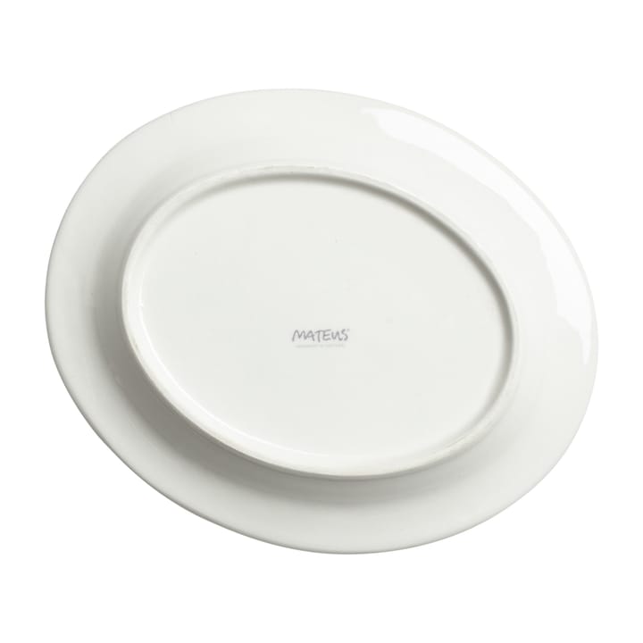 Bubbles ovaal bord, 20 cm, Zand Mateus