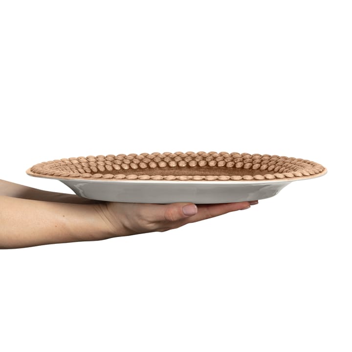 Bubbles ovale schaal, 35 cm, Cinnamon Mateus