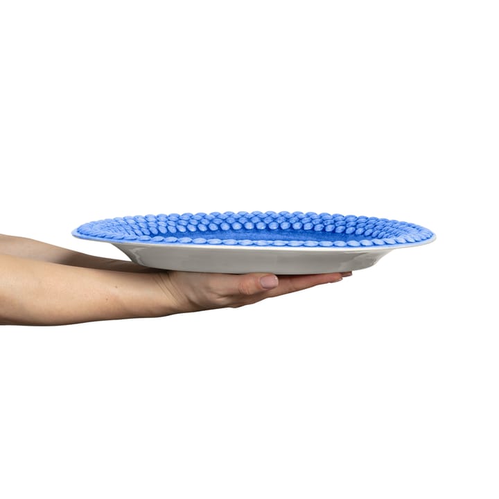 Bubbles ovale schaal, 35 cm, Lichtblauw Mateus
