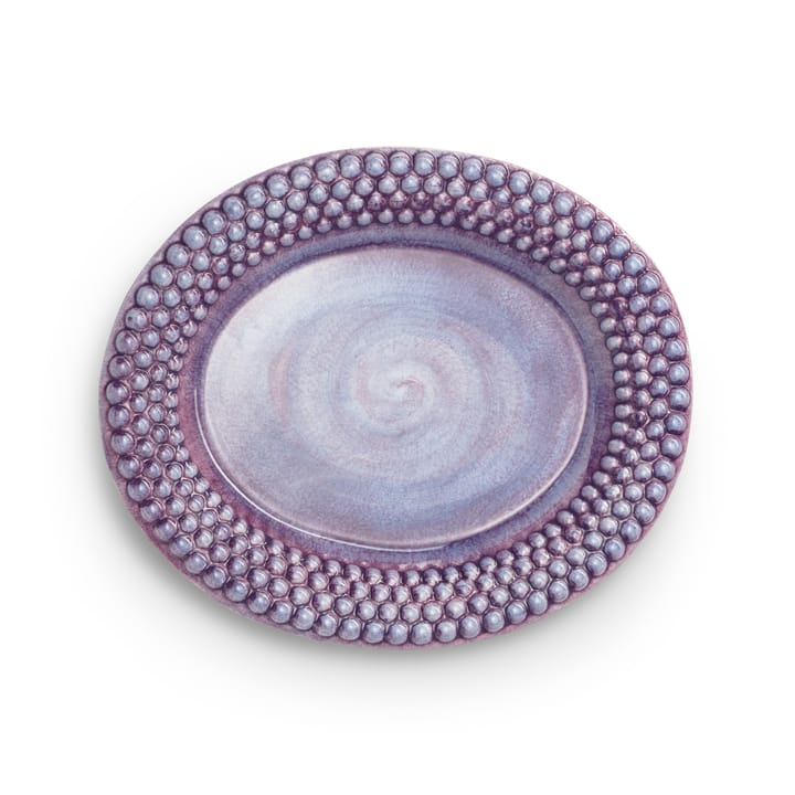 Bubbles ovale schaal, 35 cm - Viool - Mateus