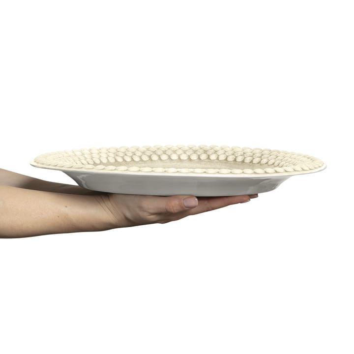 Bubbles ovale schaal, 35 cm, Zand Mateus