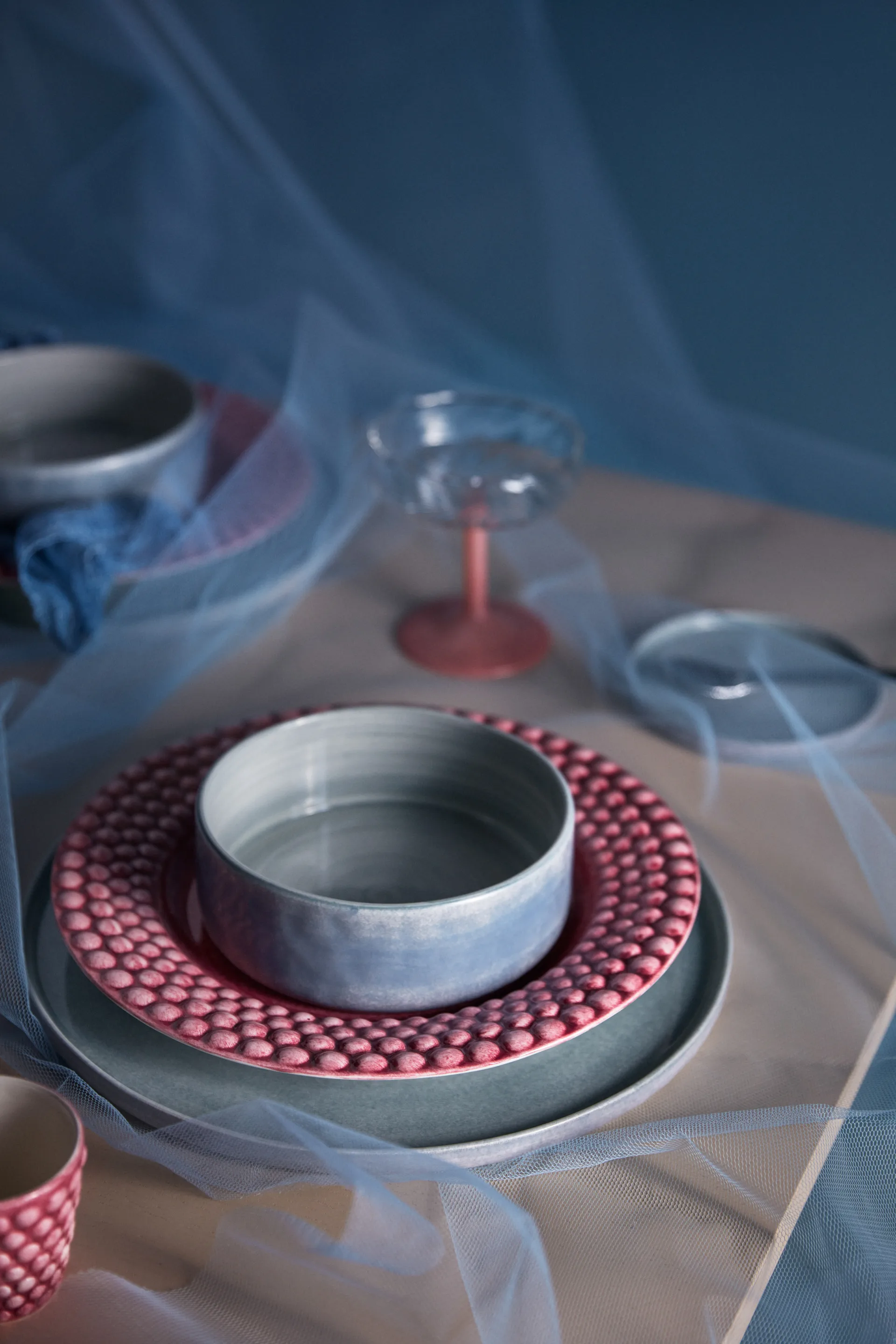 Bubbles soepkom, 25 cm, Roze Mateus