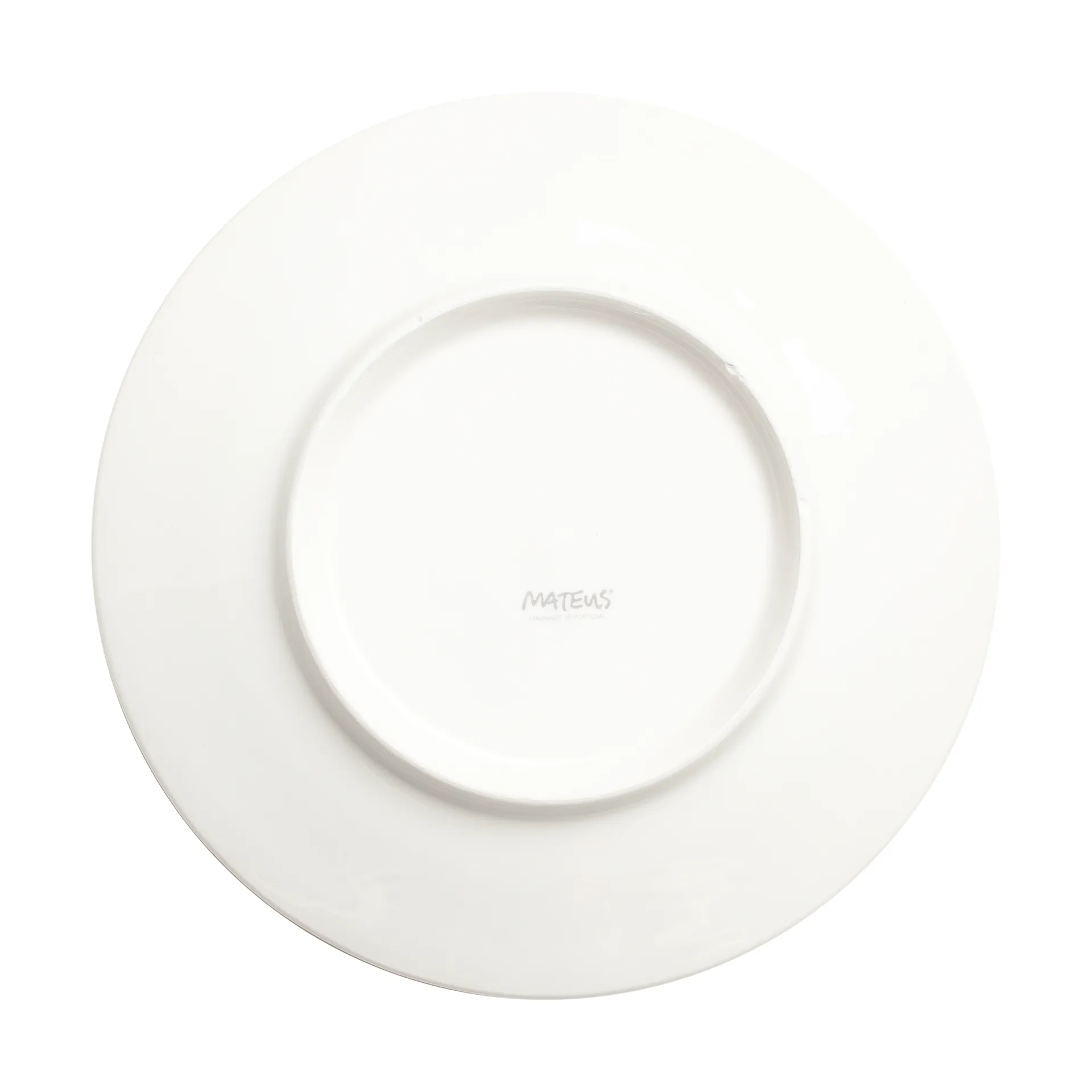 Flowers water lilies bord Ø20 cm, Wit Mateus