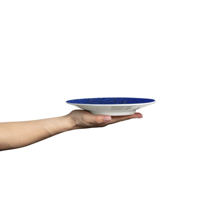 Lace bord, 20 cm, Blauw Mateus