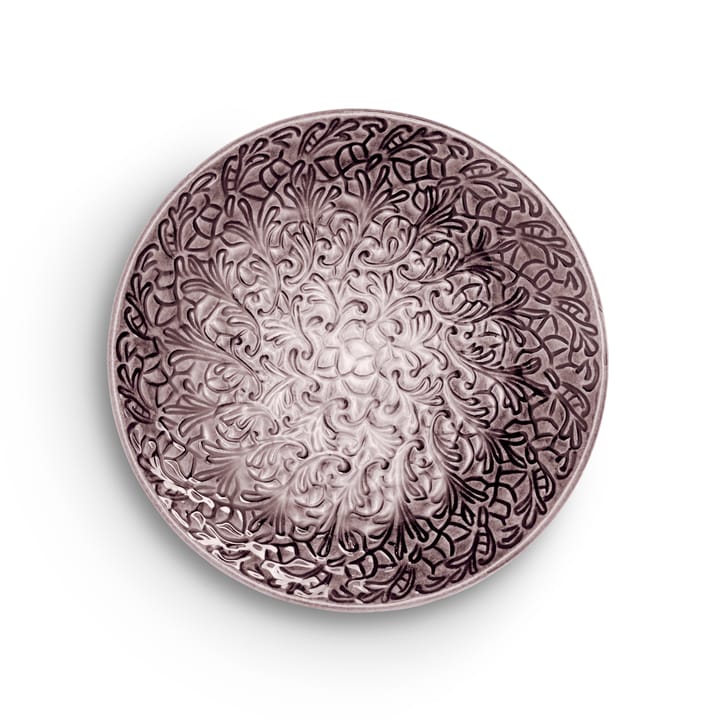 Lace bord, 20 cm - Pruim - Mateus