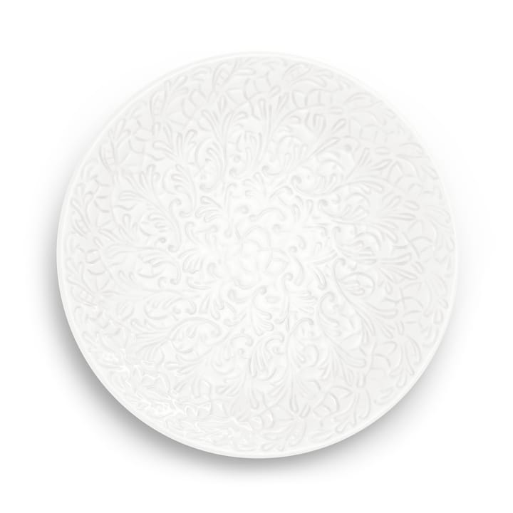 Lace bord, 20 cm - Wit - Mateus