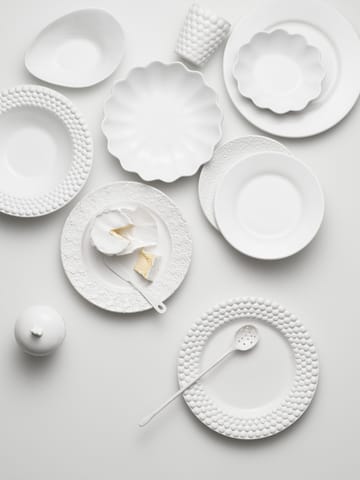 Lace bord, 25 cm - Wit - Mateus